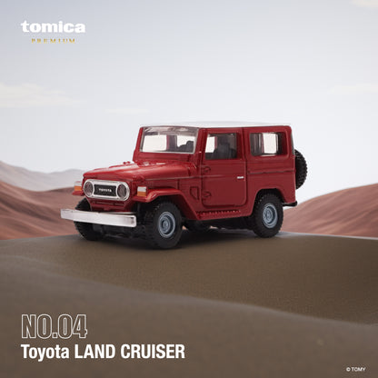 Tomica Premium No.04 Toyota Land Cruiser (Red) - First edition