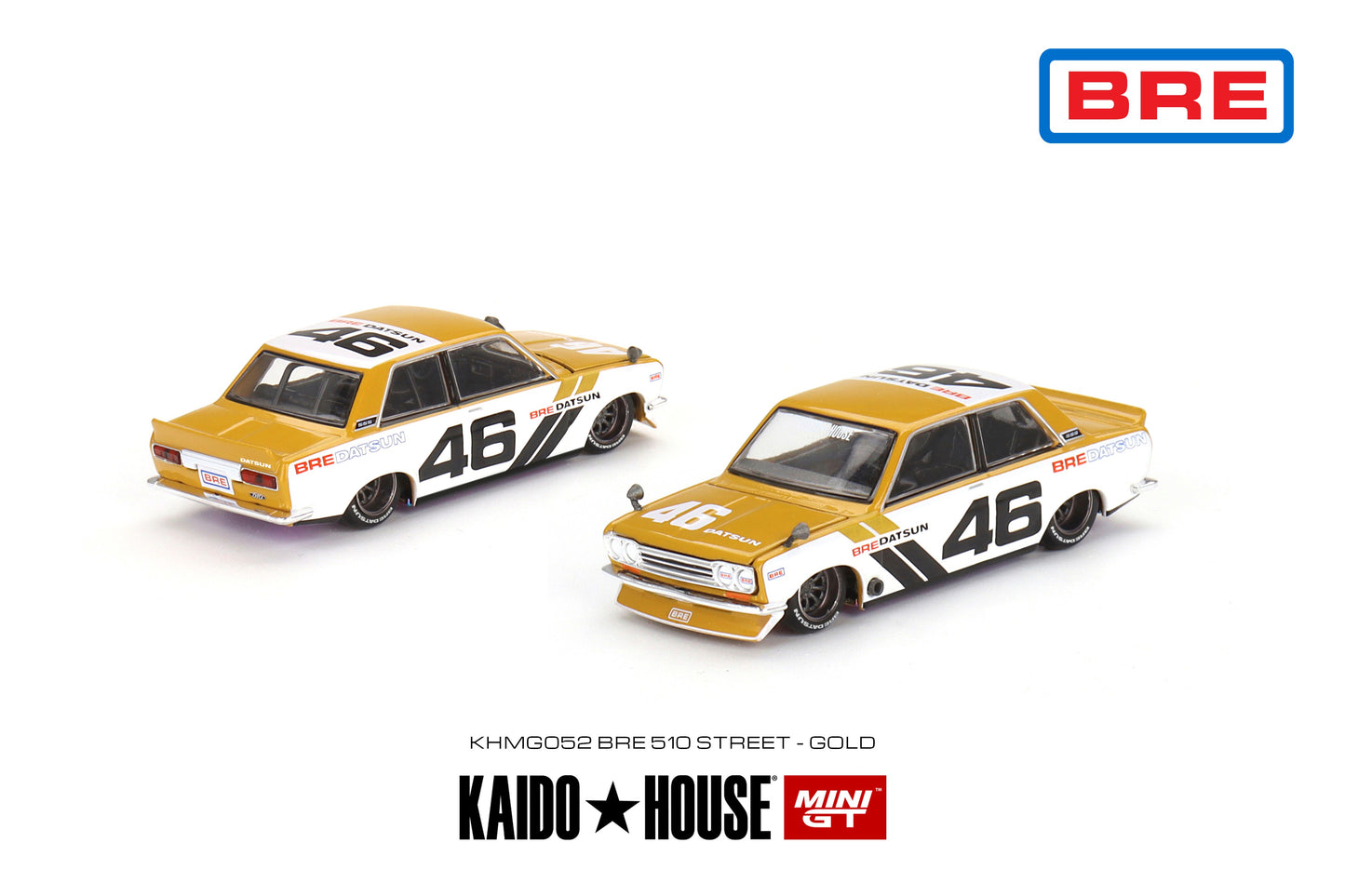 Mini GT x Kaido House No.052 Datsun 510 Street BRE510 V3