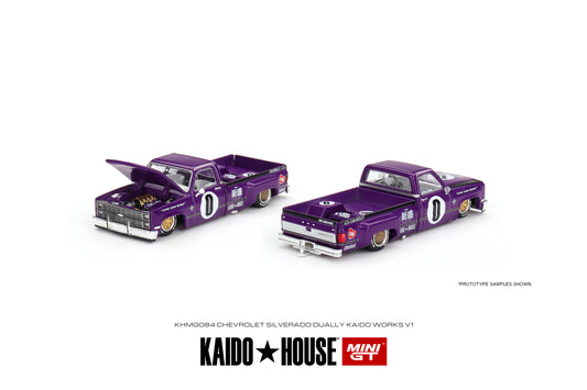 Mini GT x Kaido House No.084 Chevrolet Silverado Dually KAIDO V1