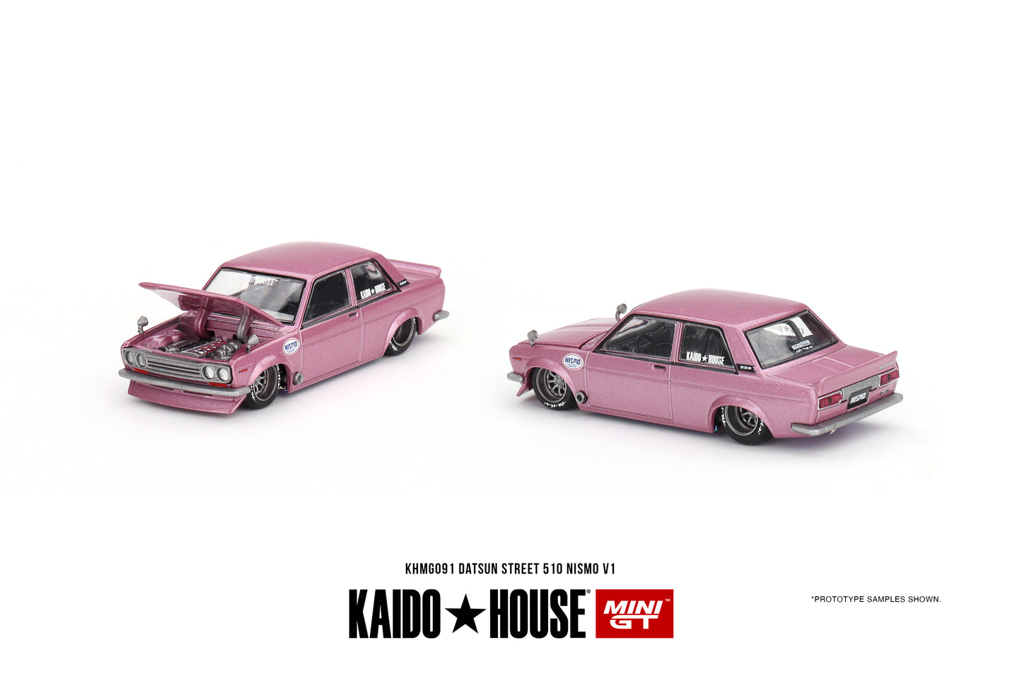 Mini GT x Kaido House No.091 Datsun Street 510 Nismo V1