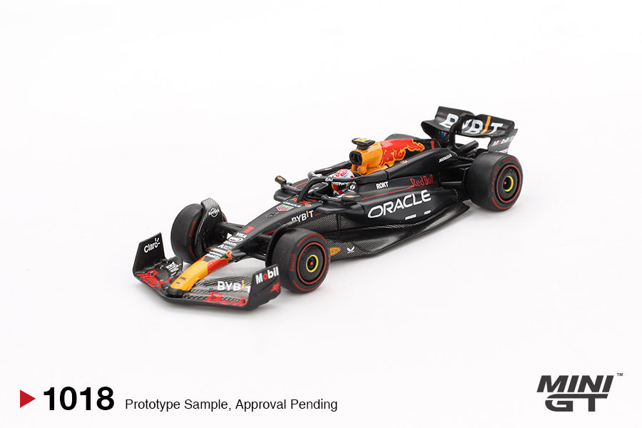 *Pre-Order* Mini GT No.1018 Oracle Red Bull Racing RB20 #1 Max Verstappen 2024 F1 2024 Bahrain GP Winner