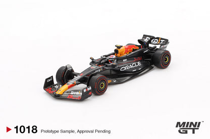 *Pre-Order* Mini GT No.1018 Oracle Red Bull Racing RB20 #1 Max Verstappen 2024 F1 2024 Bahrain GP Winner