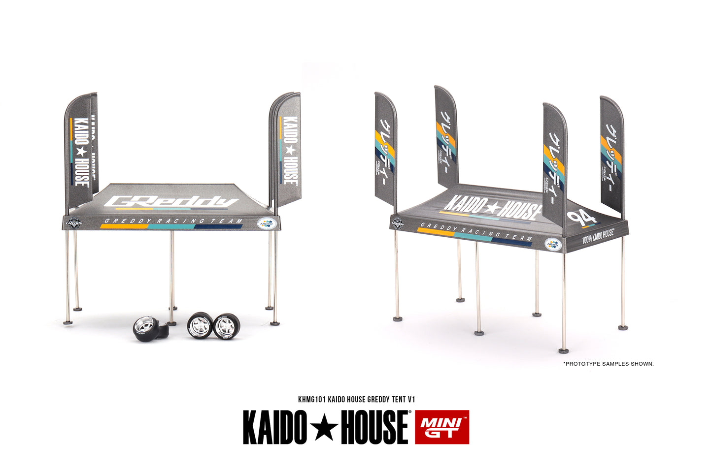 Mini GT x Kaido House No.101 Kaido House Greddy Tent V1