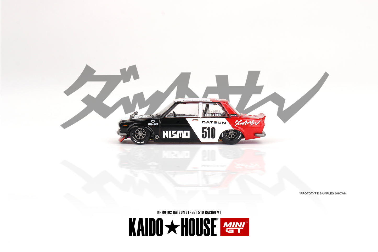 Mini GT x Kaido House No.102 Datsun Street 510 Racing V1