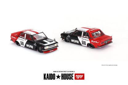 Mini GT x Kaido House No.102 Datsun Street 510 Racing V1