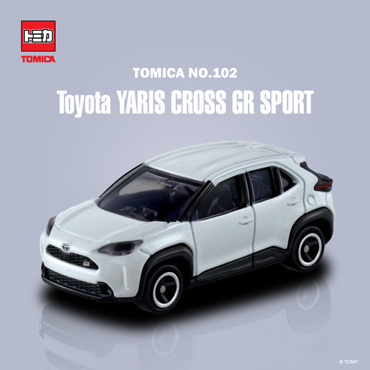 Tomica No.102 Toyota Yaris Cross GR Sport (White)