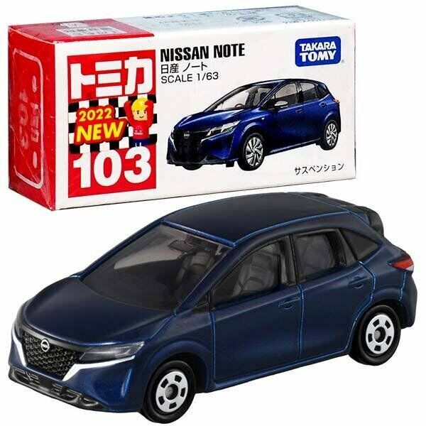 Tomica No.103 Nissan Note (Blue)