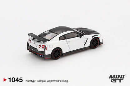 *Pre-Order* Mini GT No.1045 Nissan GT-R Nismo 2024 Brilliant White Pearl