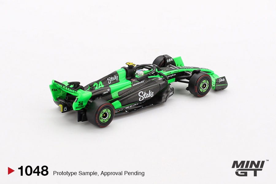 *Pre-Order* Mini GT No.1048 Kick Sauber C44 #24 Guanyu Zhou 2024 F1 2024 Chinese GP