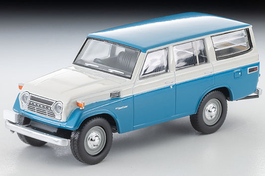 *Pre-Order* Tomytec Tomica Limited Vintage LV-104d Toyota Land Cruiser FJ56V (White/Blue)