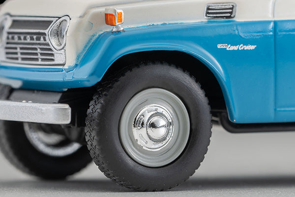 *Pre-Order* Tomytec Tomica Limited Vintage LV-104d Toyota Land Cruiser FJ56V (White/Blue)