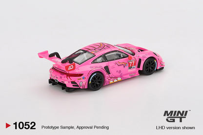 *Pre-Order* Mini GT No.1052 Porsche 911 GT3 R #77 AO Racing 2024 IMSA ROAD AMERICA