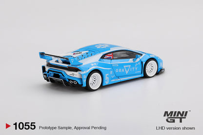 *Pre-Order* Mini GT No.1055 LB★WORKS Lamborghini Huracán GT GRAVITY