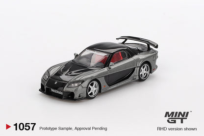 *Pre-Order* Mini GT No.1057 Mazda RX-7 VeilSide Fortune Grey