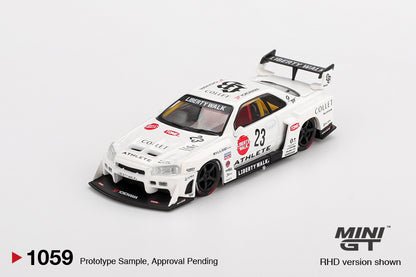 *Pre-Order* Mini GT No.1059 Nissan LB-ER34 Super Silhouette ATHLETE/COLLET