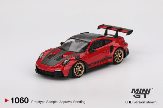*Pre-Order* Mini GT No.1060 Porsche 911 (992) GT3 RS Weissach Package Guards Red