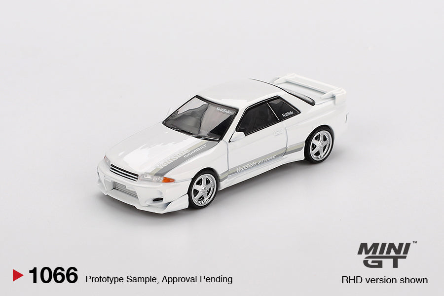 *Pre-Order* Mini GT No.1066 Nissan Skyline GT-R (R32) VeilSide Combat C-I White