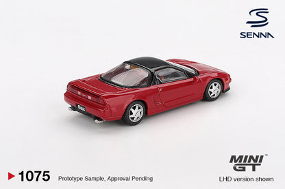 *Pre-Order* Mini GT No.1075 Honda NS-X Prototype Midship Sports 1989 Ayrton Senna w/ Figure