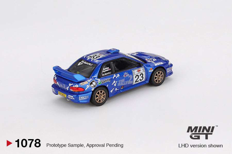 *Pre-Order* Mini GT No.1078 Subaru Impreza WRC99 #23 2000 Acropolis Rally