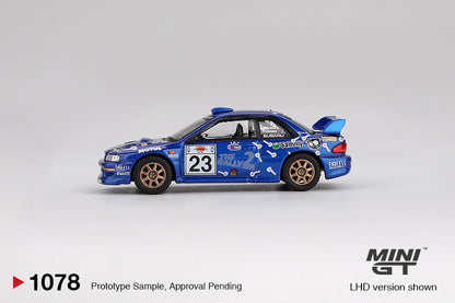 *Pre-Order* Mini GT No.1078 Subaru Impreza WRC99 #23 2000 Acropolis Rally