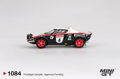 *Pre-Order* Mini GT No.1084 Lancia Stratos HF #4 1978 Rally Sanremo Winner