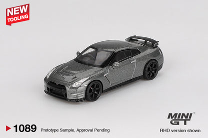 *Pre-Order* Mini GT No.1089 Nissan GT-R 2013 Dark Metal Gray (NISMO R35 CRS Version)