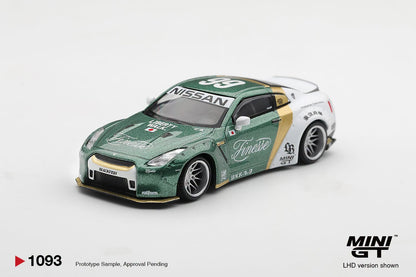 *Pre-Order* Mini GT No.1093 Nissan GT-R (R35) LB★WORKS Type 1, Custom Ducktail Auto Finesse
