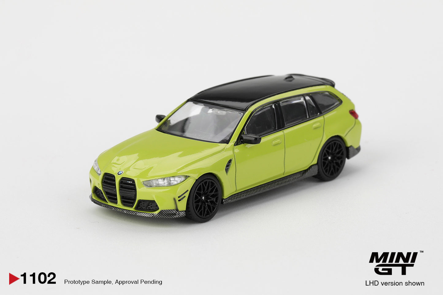 *Pre-Order* Mini GT No.1102 BMW M3 M Performance Touring Sao Paulo Yellow