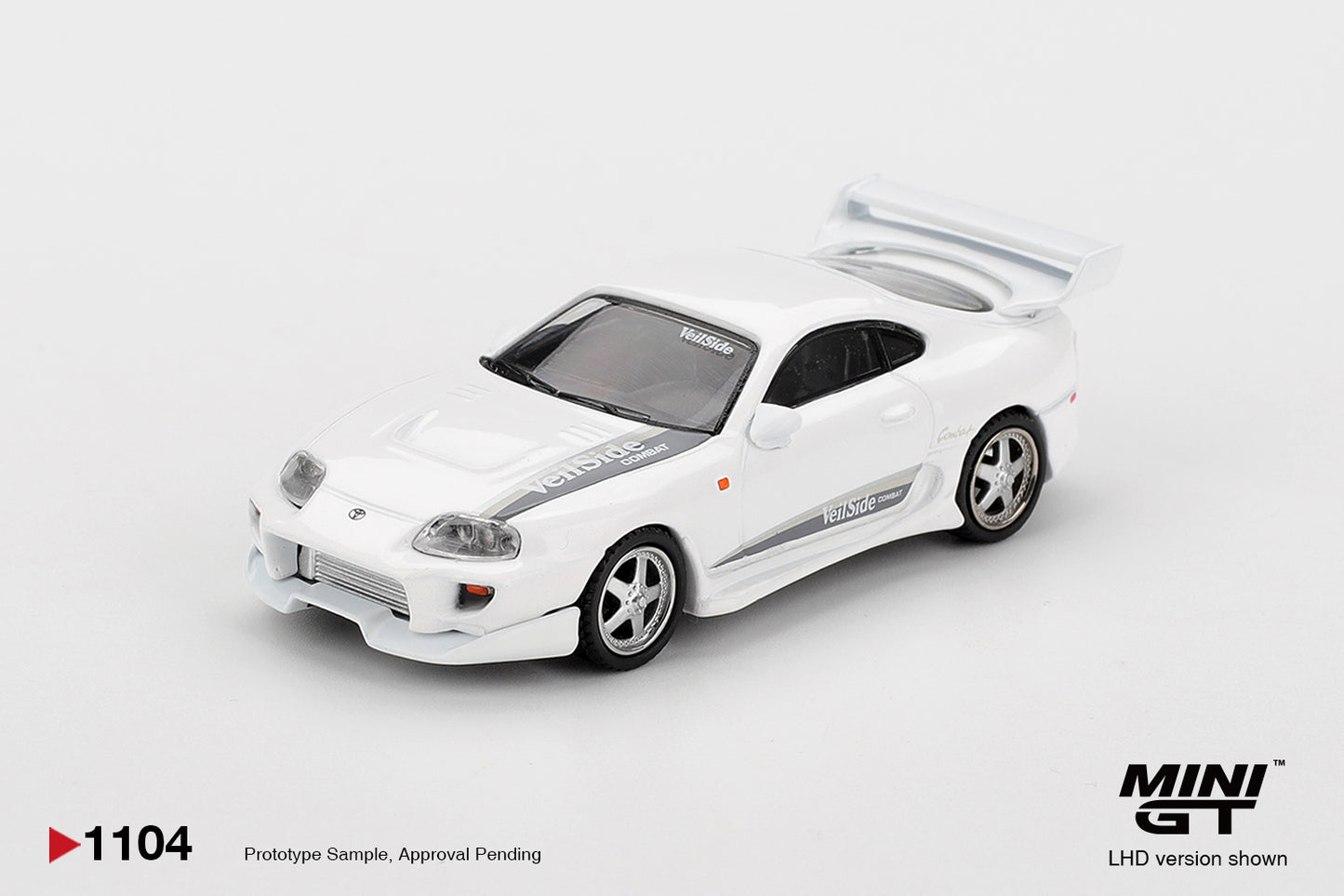 *Pre-Order* Mini GT No.1104 Toyota Supra VeilSide Combat V-I White