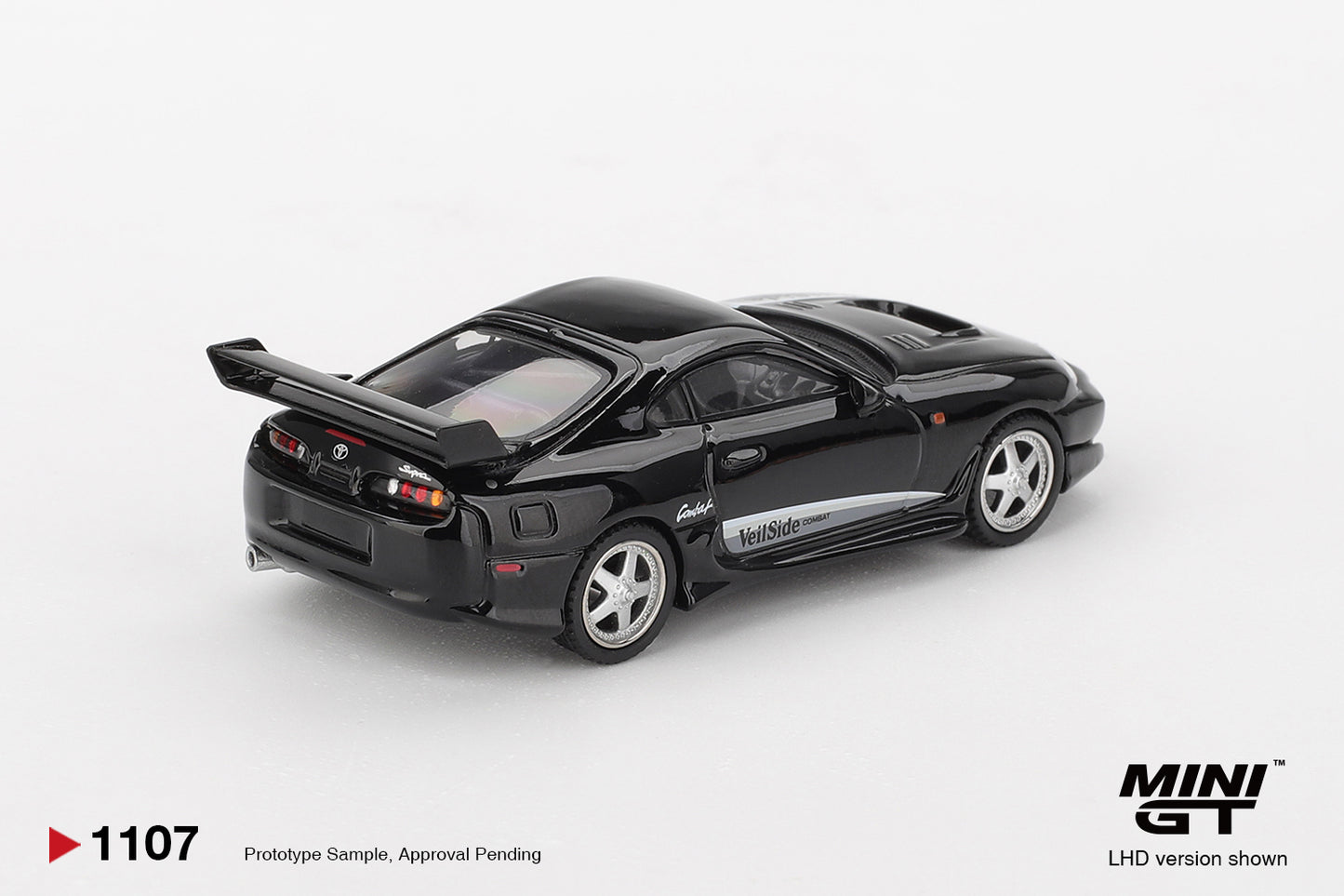 *Pre-Order* Mini GT No.1107 Toyota Supra VeilSide Combat V-II Black