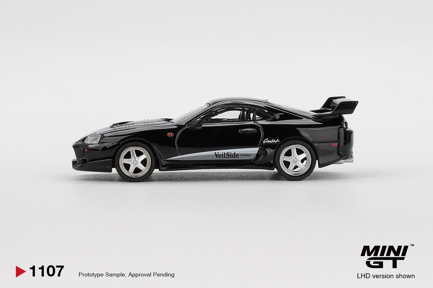 *Pre-Order* Mini GT No.1107 Toyota Supra VeilSide Combat V-II Black
