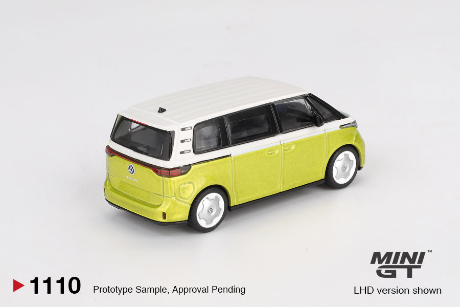*Pre-Order* Mini GT No.1110 Volkswagen ID.Buzz Candy White / Pomelo Yellow