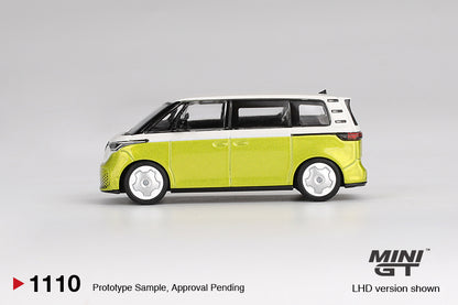 *Pre-Order* Mini GT No.1110 Volkswagen ID.Buzz Candy White / Pomelo Yellow