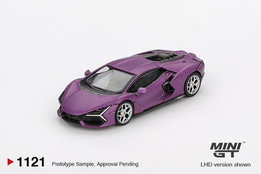 *Pre-Order* Mini GT No.1121 Lamborghini Revuelto Viola 30th Matte
