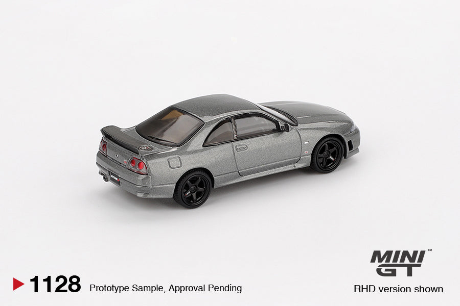*Pre-Order* Mini GT No.1128 Nissan Skyline GT-R Dark Metal Gray (NISMO BCNR33 CRS Version)