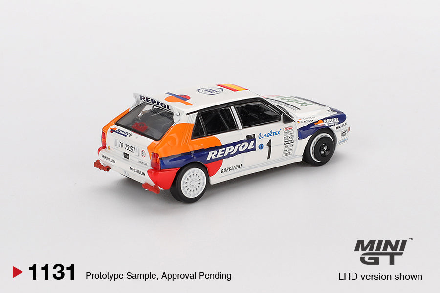 *Pre-Order* Mini GT No.1131 Lancia Delta HF Integrale Evoluzione #1 1993 Rallye Monte-Carlo