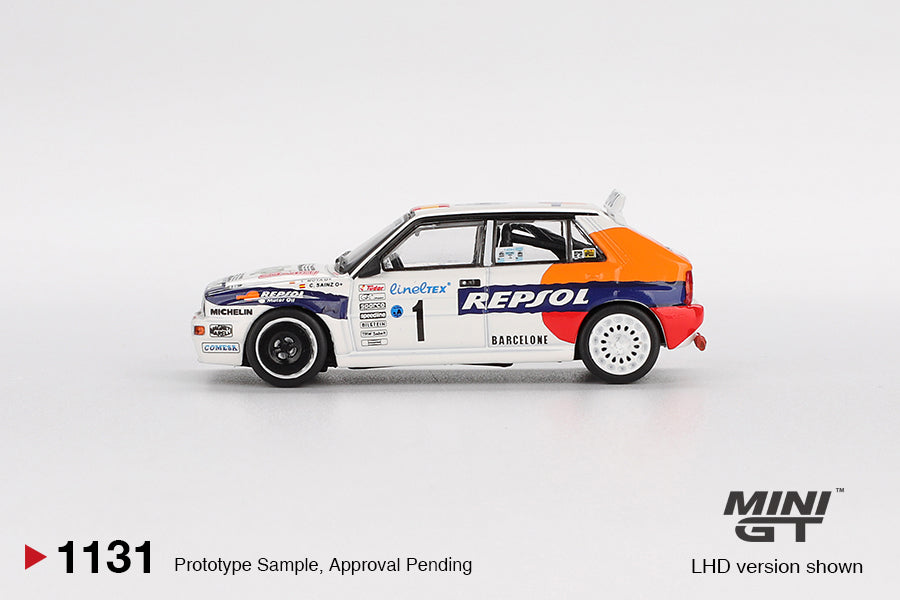 *Pre-Order* Mini GT No.1131 Lancia Delta HF Integrale Evoluzione #1 1993 Rallye Monte-Carlo