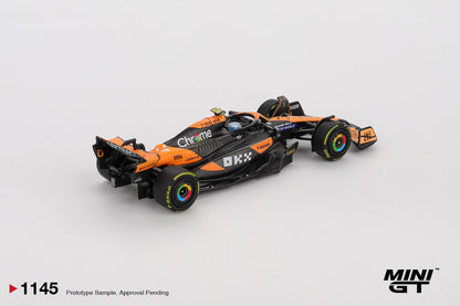 *Pre-Order* Mini GT No.1145 McLaren MCL38 #4 Lando Norris 2024 F1 2024 Hungarian GP 2nd Place
