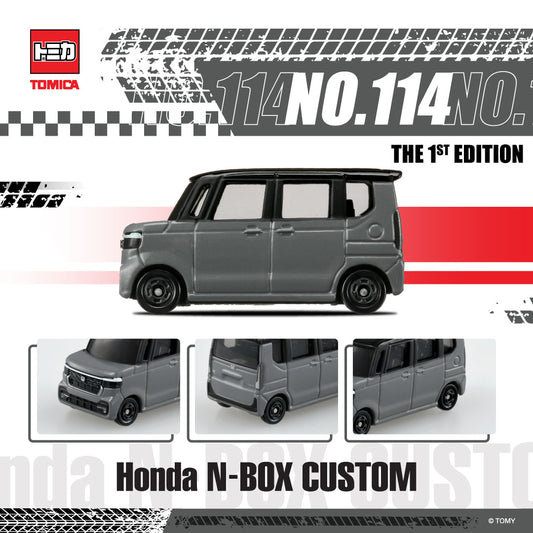 Tomica No.114 Honda N Box Custom - First Edition