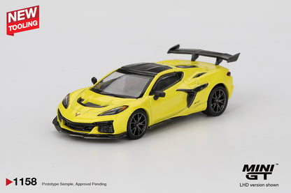 *Pre-Order* Mini GT No.1158 Chevrolet Corvette ZR1 Accelerate Yellow