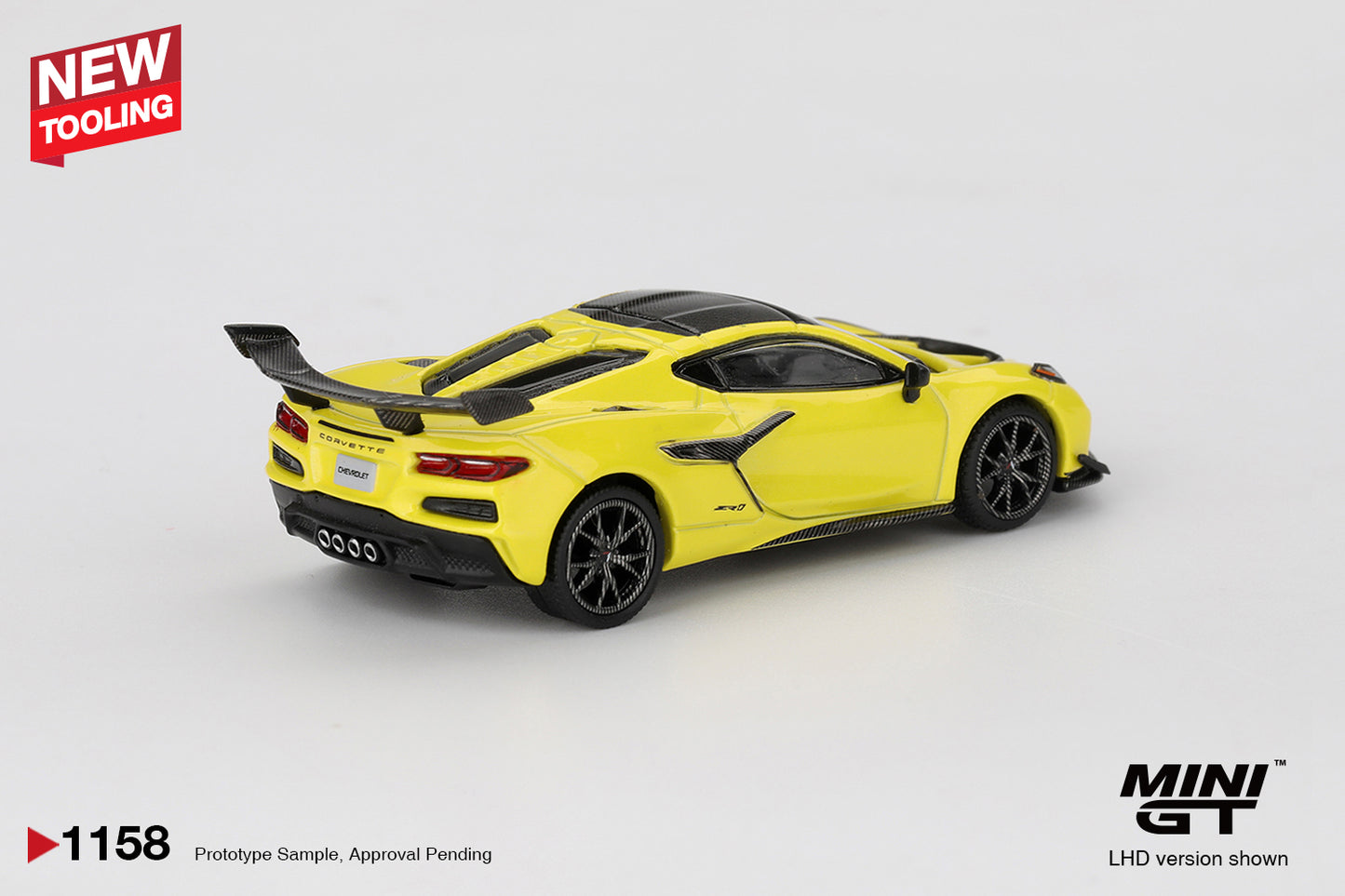 *Pre-Order* Mini GT No.1158 Chevrolet Corvette ZR1 Accelerate Yellow