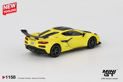 *Pre-Order* Mini GT No.1158 Chevrolet Corvette ZR1 Accelerate Yellow