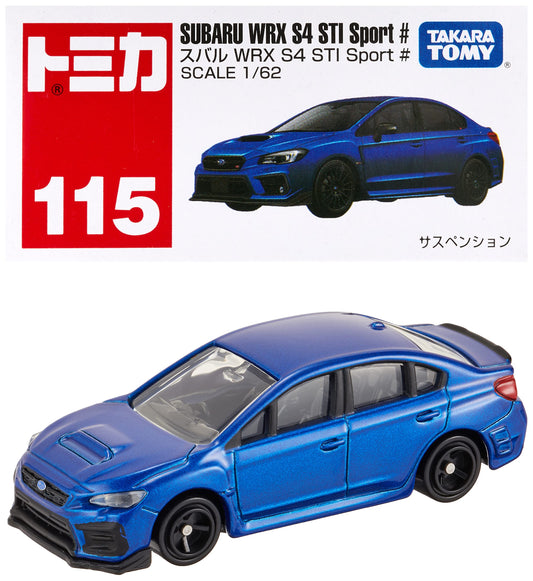 Tomica No.115 Subaru WRX S4 STi Sport # (Blue)