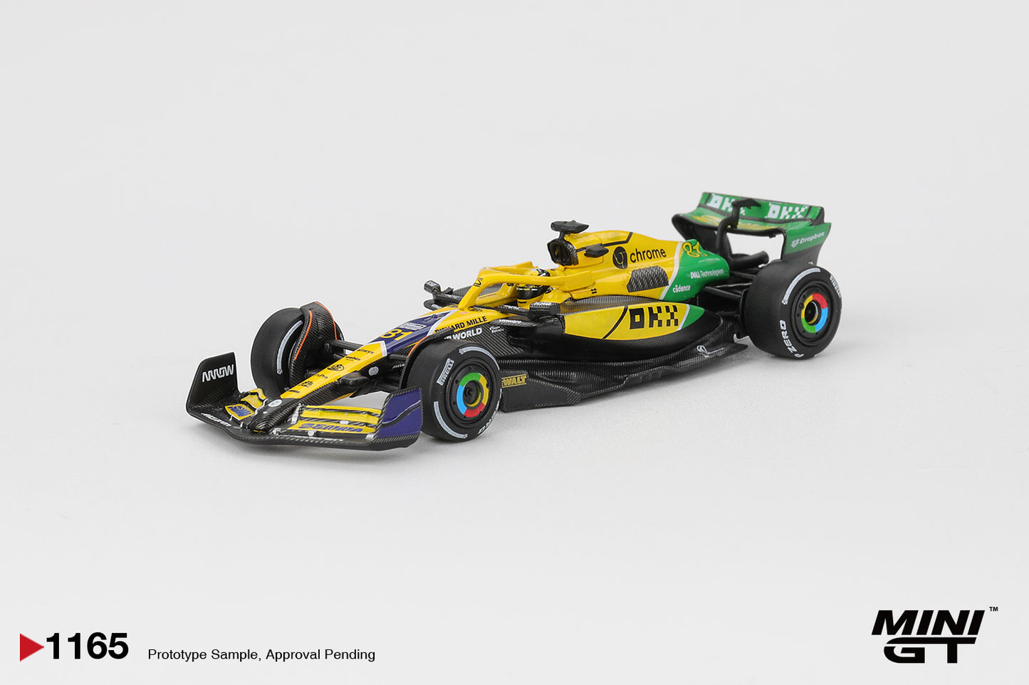 *Pre-Order* Mini GT No.1165 McLaren MCL38 #81 Oscar Piastri 2024 F1 2024 Monaco GP 2nd Place