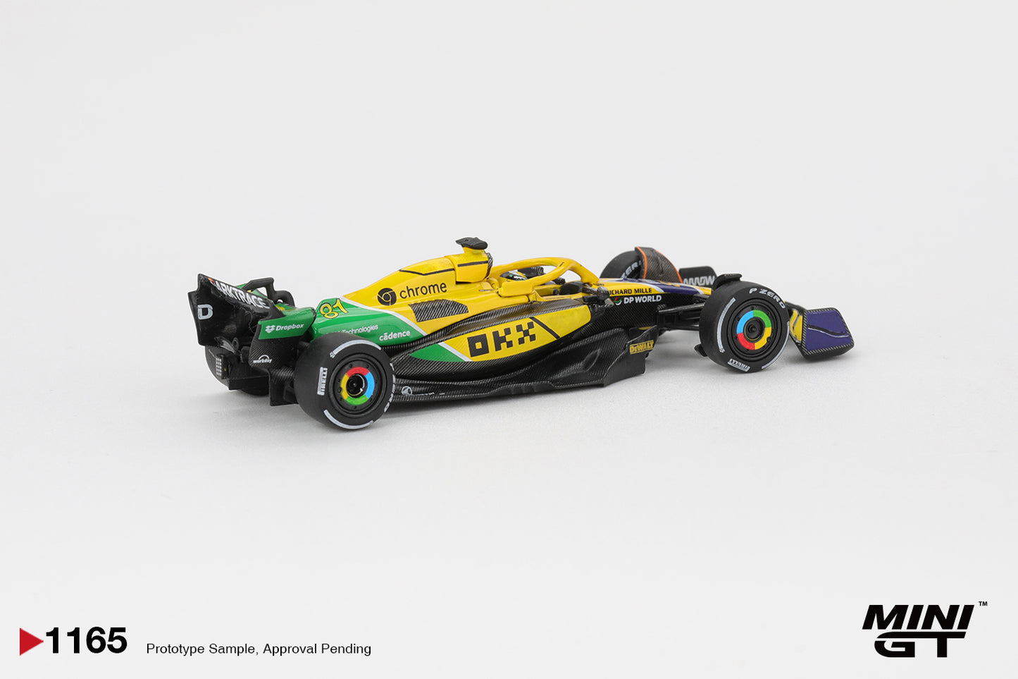 *Pre-Order* Mini GT No.1165 McLaren MCL38 #81 Oscar Piastri 2024 F1 2024 Monaco GP 2nd Place