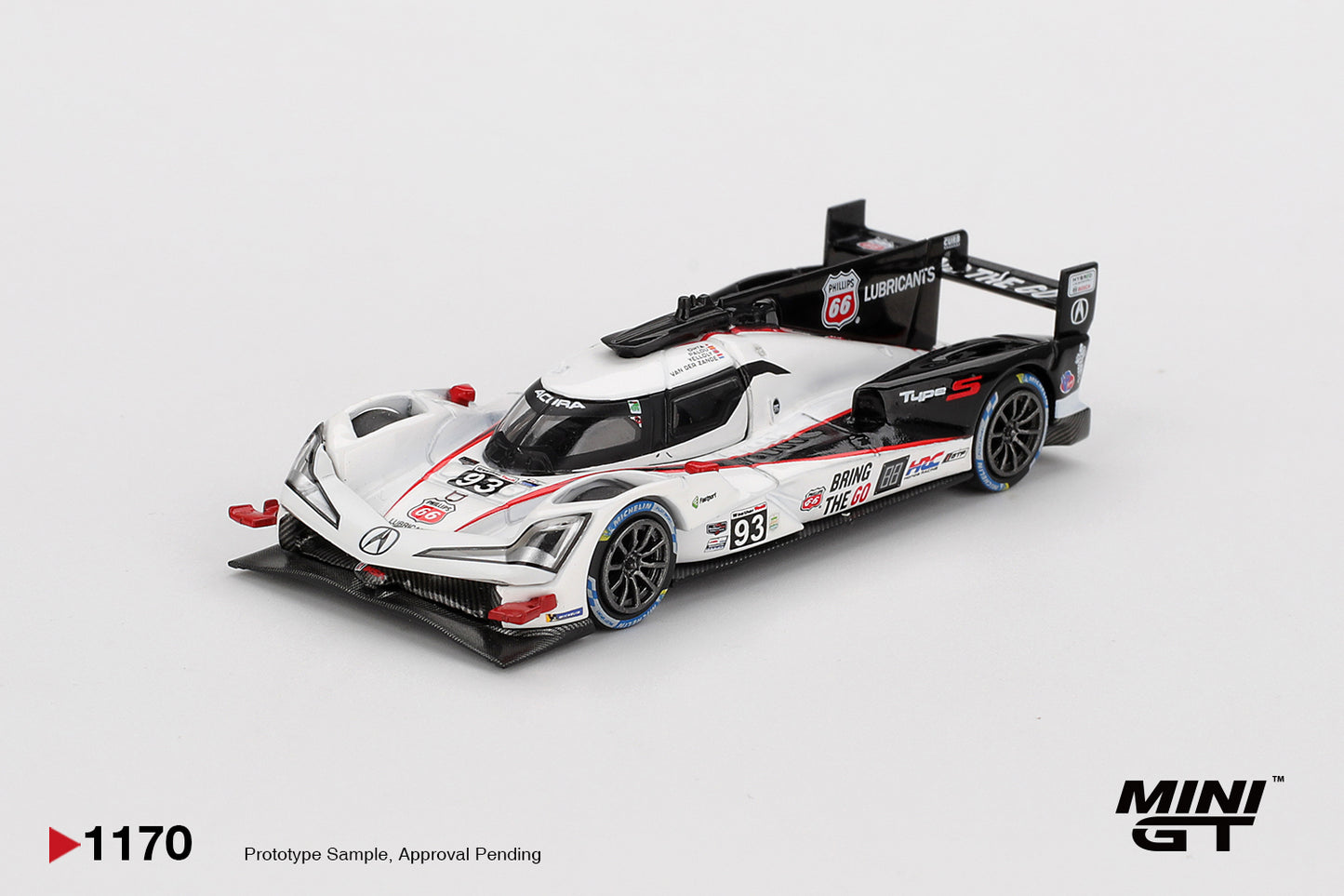 *Pre-Order* Mini GT No.1170 Acura ARX-06 GTP #93 Acura Meyer Shank Racing 2025 IMSA Daytona 24 Hrs