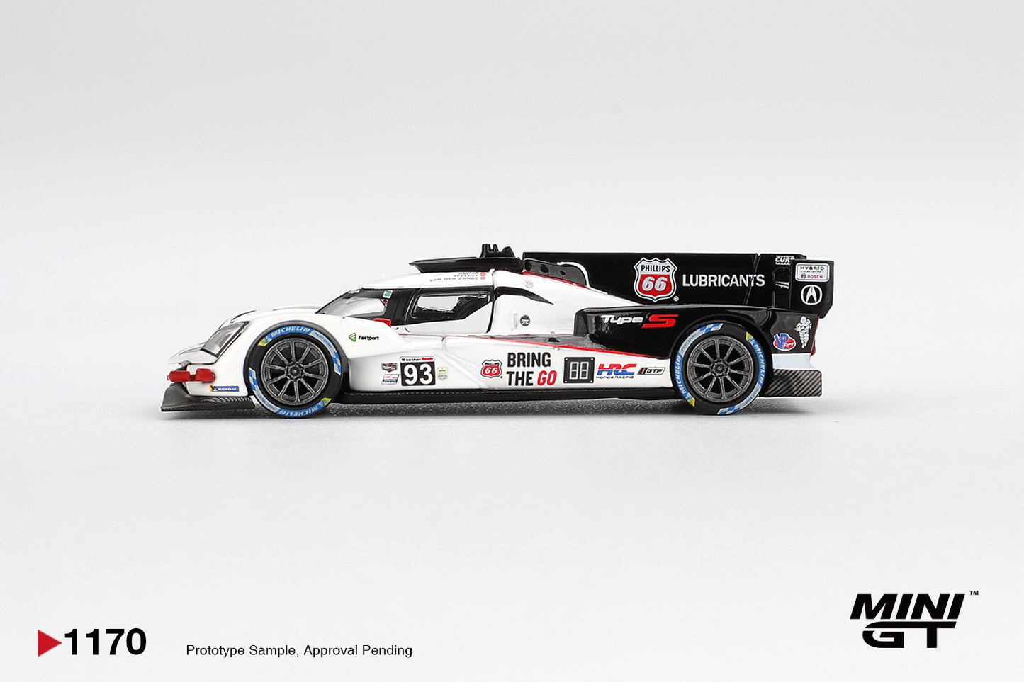 *Pre-Order* Mini GT No.1170 Acura ARX-06 GTP #93 Acura Meyer Shank Racing 2025 IMSA Daytona 24 Hrs