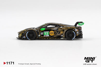 *Pre-Order* Mini GT No.1171 Chevrolet Corvette Z06 GT3.R #13 AWA 2025 IMSA Daytona 24 Hrs
