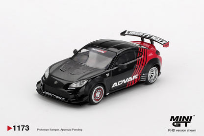 *Pre-Order* Mini GT No.1173 Toyota GR86 LB★Nation Advan
