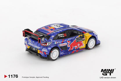 *Pre-Order* Mini GT No.1176 Ford Puma Rally1 #55 M-Sport Ford WRT 2025 Rally Monte-Carlo